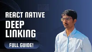 ( Hindi ) React Native Deep Linking with real website Link  |  Full Tutorial