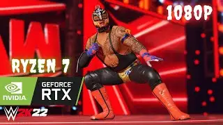 WWE 2k22 FPS TEST WITH RTX 3060 & RYZEN 7 5800H - LENOVO LEGION 5 2021