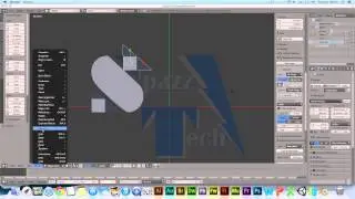 Transform Move Scale and Rotate Objects in Blender 2.7