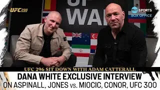 DANA WHITE EXCLUSIVE 🔥 The Boss on 
