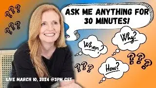 Ask Me Anything For 30 minutes! FAQs, live Q&A, and More!