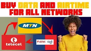 Buy DATA and AIRTIME For all networks #MTN #TELECEL #AirttelTigo