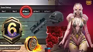 C6S17 A6 Week 4 RP Mission ဘယ်လိုဖြည့်ကြမလဲ || PUBG Mobile