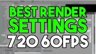 BEST Render Settings 720p 60FPS in Sony Vegas