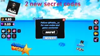 2 NEW SECRET CODES + LOCATION OF SECRET EGG IN ANIME STAR SIMULATOR