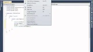 Visual C# 2010 Lesson 6 - Using The ReadLine Method