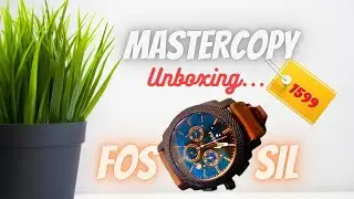 Best Mastercopy Fossil Watch Unboxing 2021 ⚡️