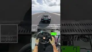 Closest finish in Reverse Bugatti Divo ! #shorts