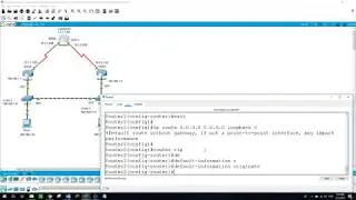 Configuring HSRP and RIPv2, Packet Tracer v.7.2