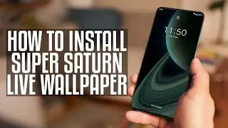 How to Install MIUI 12 Super Wallpaper | Super Saturn Live Wallpaper