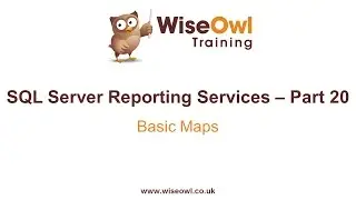 Reporting Services (SSRS) Part 20 - Basic Maps