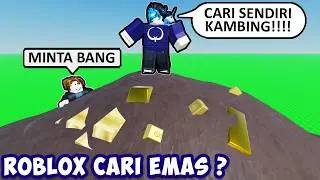 AKU GALI TANAH CARI EMAS DI ROBLOX ? | Roblox Gold Rush Indonesia