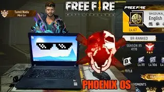 FREE FIRE GAMEPLAY PHOENIX OS GOVT LAPTOP 4GP RAM