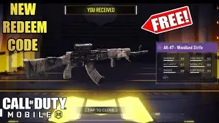 AK-47 - Stakeholder REDEEM CODE 2021 CODM | how to get free Ak-47 - Stakeholder in COD Mobile!