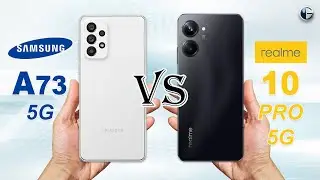 SAMSUNG GALAXY A73 5G vs REALME 10 PRO 5G || Full Specs Comparison