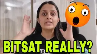 MAHA SURPRISE BITSAT 2023 - Need your HELP @nehamamsarmy
