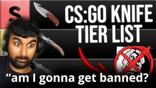 Launders REACTS to ''ONLY GOOD CS:GO KNIFE TIER LIST