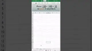 Paste Values Only Without Formatting in Excel