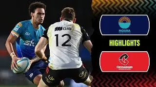 Super Rugby Pacific 2023 | Moana Pasifika v Crusaders | Rd 13 Highlights