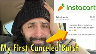 Instacart Customer Cancels Order 🤦🏻‍♂️. Refund Item Equals No Tip… How to Call Support and get $5!