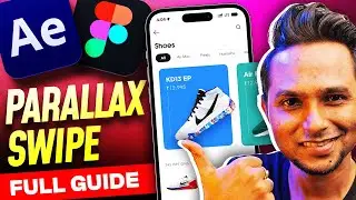 Figma After Effects UI Animation | Parallax Motion Design Tutorial 💡 | Saptarshi Prakash