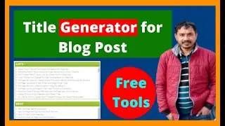 Title generator for blog post -  Article Title Generator |  Best tool for generate title 2021