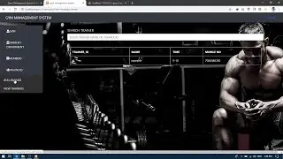 GYMS MANAGEMENT SYSTEM IN PHP | Source Code & Projects