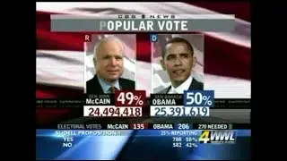 Election Night 2008 - Complete Coverage: Barack Obama Wins (CBS News)