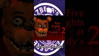 FNAF NEWS - FNAF Movie 2 RELEASE DATE REVEALED! #fnaf #fnafnews #fnafmovie #shorts