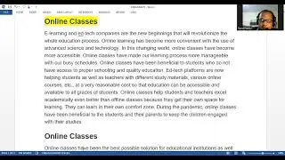 Paragraph Writing(Part 2)/ CSS& PMS Essay Writing Online Class By NAWED NAQVI