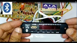 How To Make Bluetooth Audio Amplifier (Music System)