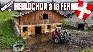 👨‍🌾🧀FABRICATION du REBLOCHON FERMIER en MONTAGNE : une MAGNIFIQUE MATINÉE dans cet Élevage !!! 🤩