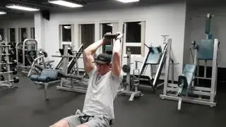 Overhead DB Tricep Extension - DC FIT