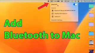 How to show bluetooth icon in taskbar macbook