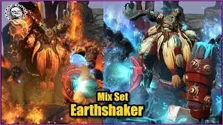 Dota 2 Earthshaker Best Mix Set Arcana Planetfall + Immortals Judgement of the Fallen