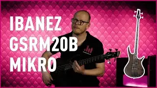 Ibanez GSRM20B miKro Basgitaar Review | Bax Music