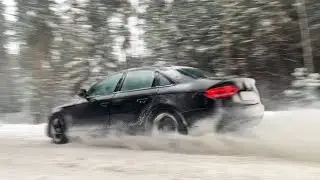 Audi A4 500 сил и механика.Тест-драйв.Anton Avtoman.