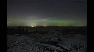 😍 Северное сияние на острове Гогланд в Финском заливе прошлой ночью