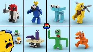 Rainbow Friends Chapter 2: How to make ALL the monsters out of LEGO