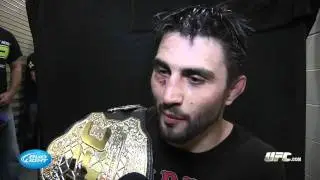 UFC 143: Carlos Condit Backstage Interview