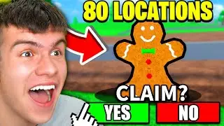 How To Find ALL 80 GINGERBREAD LOCATIONS In Roblox Car Dealership Tycoon! CHRISTMAS WEEK 2 EVENT!