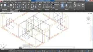 Autocad 2016 3D Modeling: Catting the Openings Lesson 8