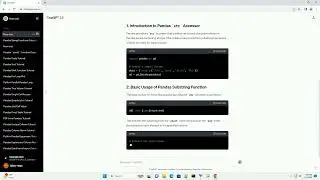 python pandas substring function