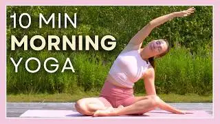 10 min Morning Yoga Stretch for All Levels - Full Body Stretch