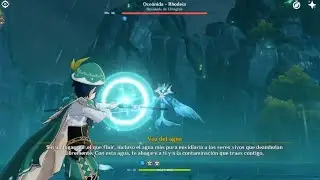 GENSHIN IMPACT OCEANIDA RHODEIA BOSS FIGHT