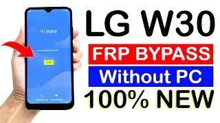 LG W30 FRP Unlock (Without Pc)  | New Trick 100% Working 💥💥💥