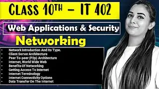 Understand Networking Fundamentals | Web Applications and Security | Class 10 IT - 402