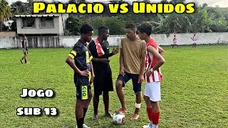 JOGO Palácio das Artes vs Unidos - amistoso sub 13