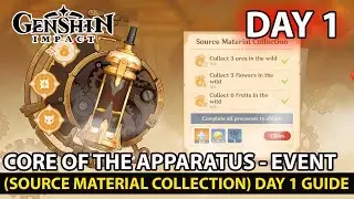 Genshin Impact How To Complete Event (Core of the Apparatus) Source Material Collection Event Guide