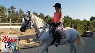 ВЕРХОВАЯ ЕЗДА НА ЛОШАДИ 🏇 Урок езды верхом для детей КОННЫЙ СПОРТ НА КИПРЕ